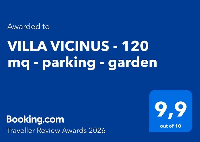 Villa Vicinus - 120 Mq - Parking - Garden